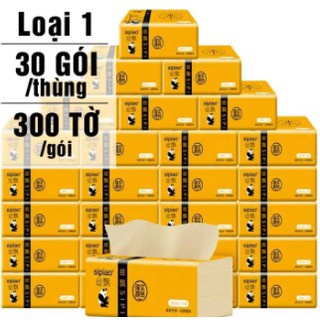 Giấy Ăn Gấu Trúc Sipiao  (Thùng 30 gói)