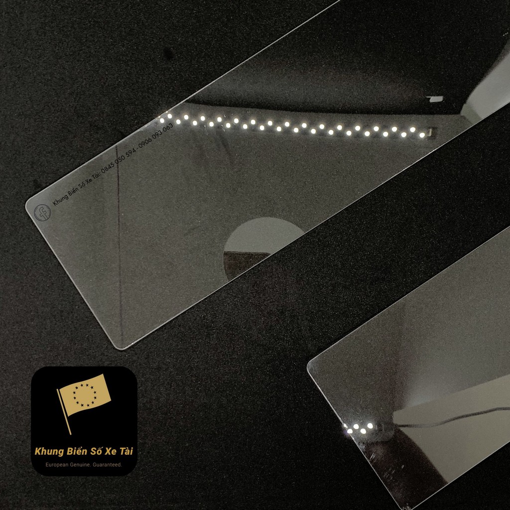 Kính Mica cho khung biển số Wurth châu âu 1.5mm