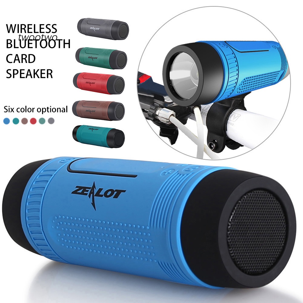 Haio| Loa Bluetooth Không Dây Hỗ Trợ Thẻ TF & Đèn Pin