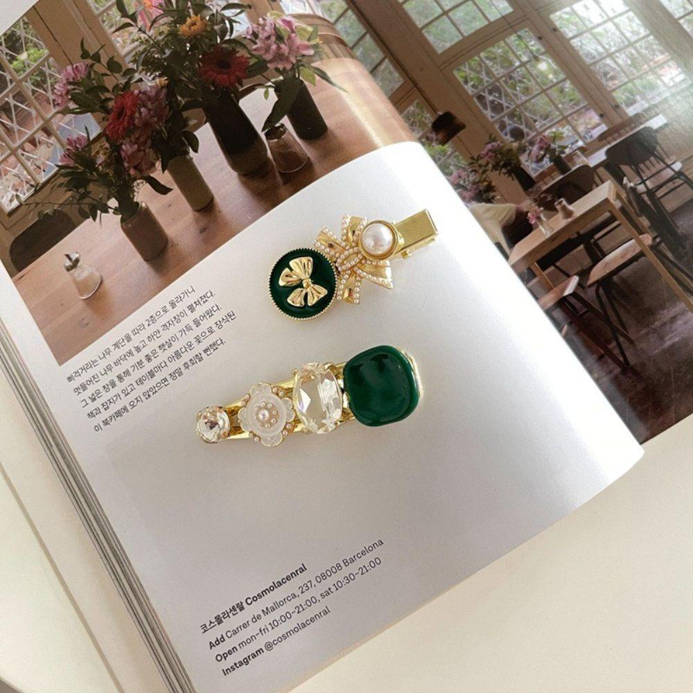 Kẹp Tóc Mỏ Vịt Phong Cách Baroque Thanh Lịch Cho Nữ