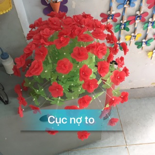 Nguyên liệu hoa giấy lụa tròn