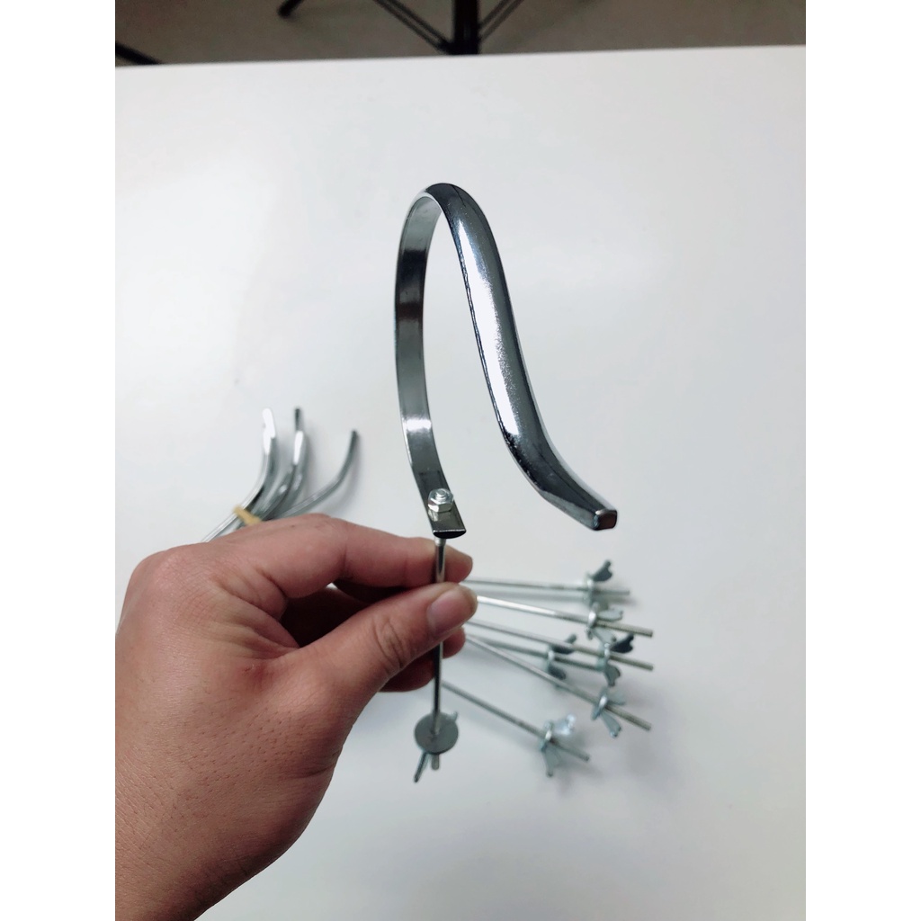 Móc lồng chim. chất liệu inox