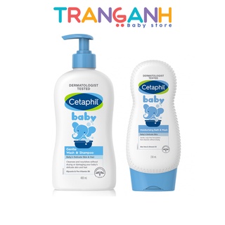 Sữa tắm và gội Cetaphil Baby Gentle Wash & Shampoo