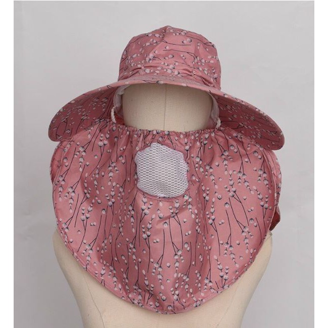 [XINH QUÁ] Mũ Chống Nắng Nữ Mùa Hè Vành Rộng, Nón Đi Nắng + Khẩu Trang, thô Kaki Thoáng Khí , Không Cong Gẫy | BigBuy360 - bigbuy360.vn