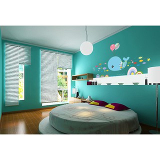 Decal dán tường Cá heo đại dương