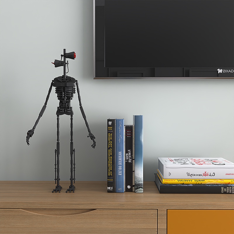 Bộ Đồ Chơi Lắp Ráp Mô Hình Đầu robot Truyền Thống Ánh Sáng Xây Dựng Cho Bé