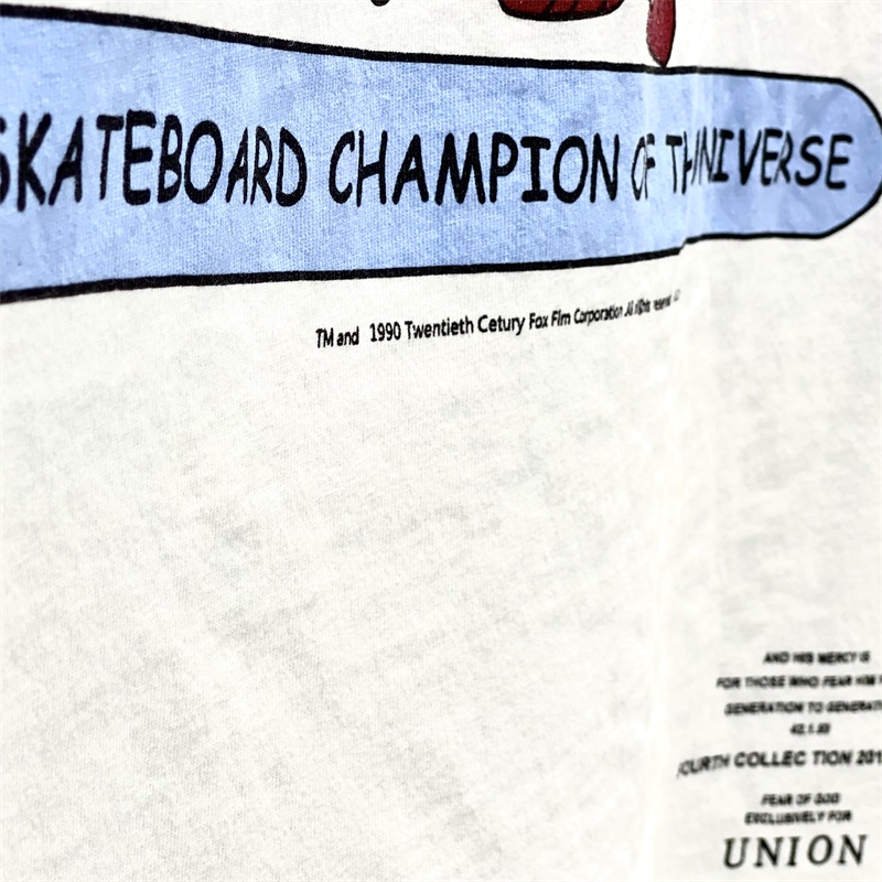 Fun-fashion- Áo Thun Tay Ngắn In Hình Simpson Trượt Ván 8Front- Giặt Được Đa Năng Thoải Mái Chất Lượng Cao