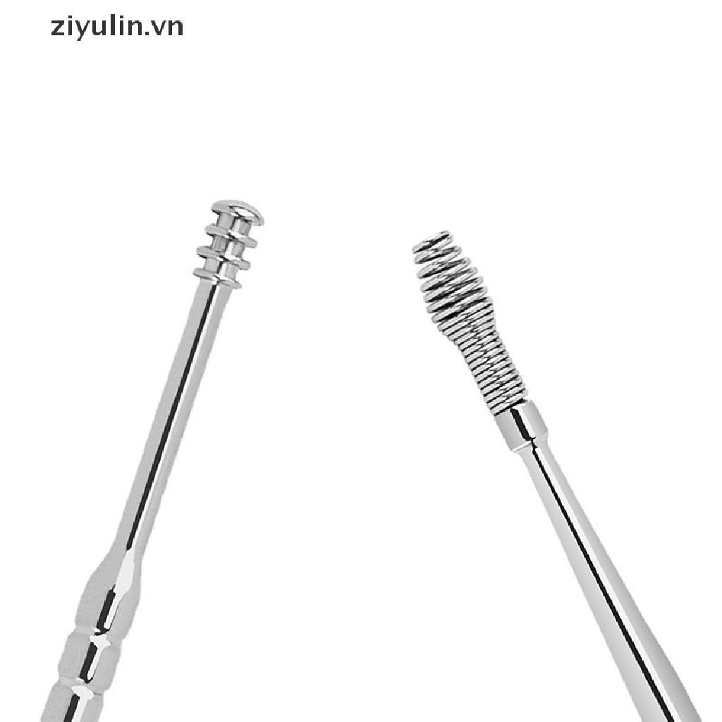 Set 1 / 6 Dụng Cụ Lấy Ráy Tai Bằng Thép Không Gỉ