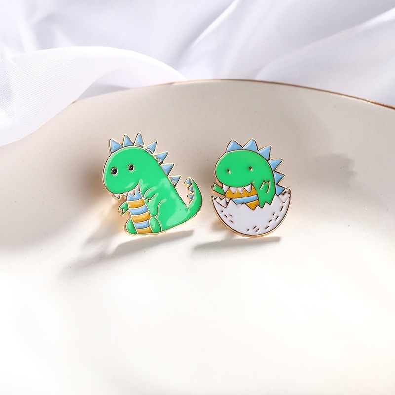 Ghim Cài Áo Hình Khủng Long Nhỏ Dễ Thương