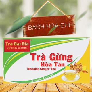 Trà gừng hòa tan Đại Gia hộp 200g