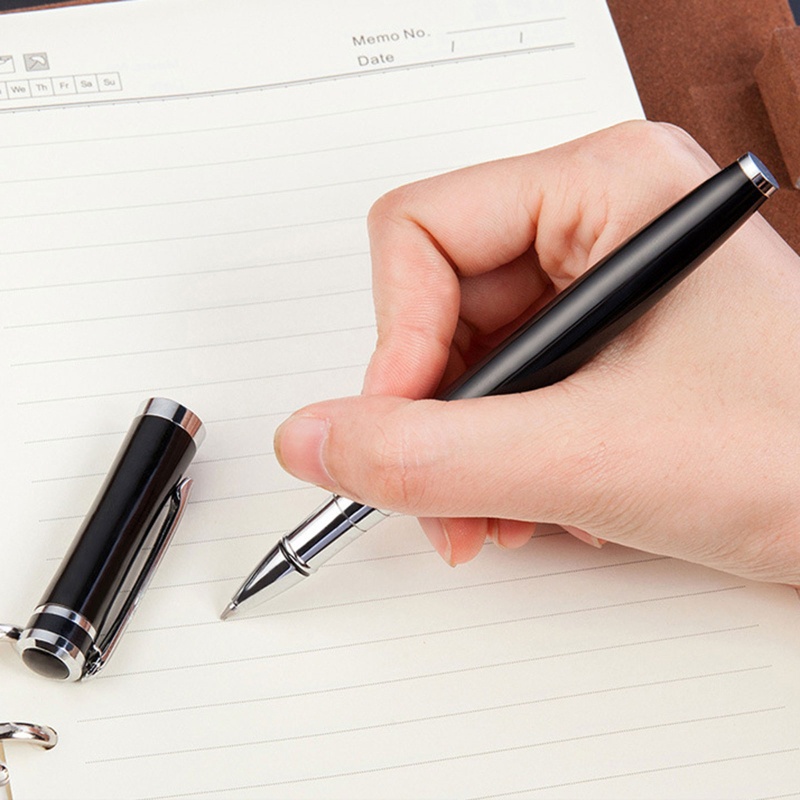 Bút Bi Mực Đen Ngòi 0 5mm Sang Trọng Cho Nam Nữ