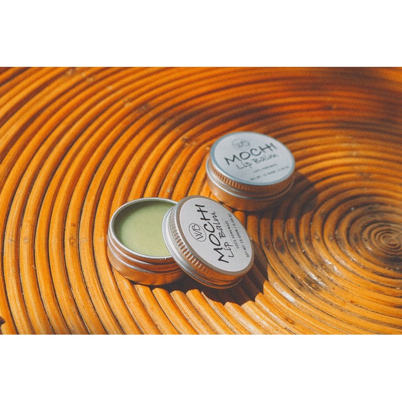 Sáp Dưỡng Môi Mạt Trà Xanh (Mochi Balm)