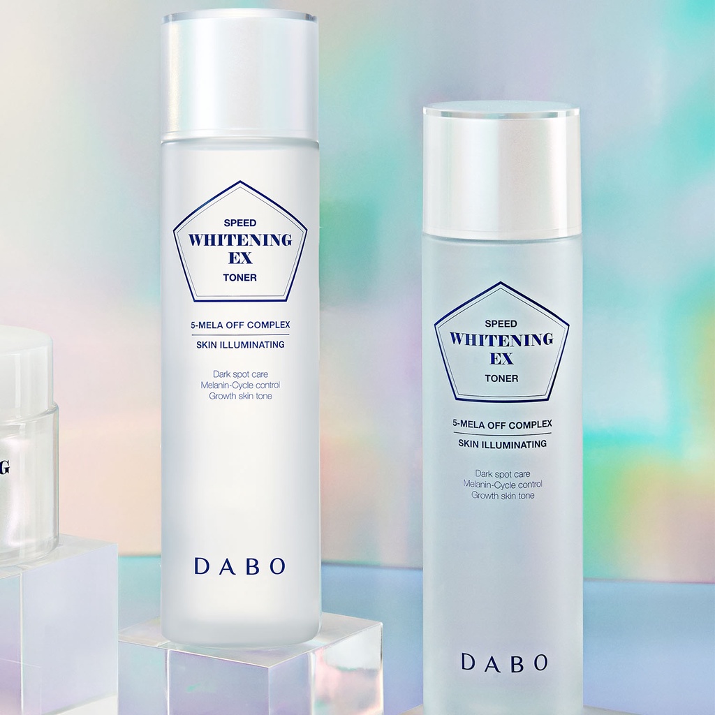 Nước hoa hồng trắng da nhanh Dabo Speed Whitening Ex Toner 160ml THIÊN ANH BEAUTY