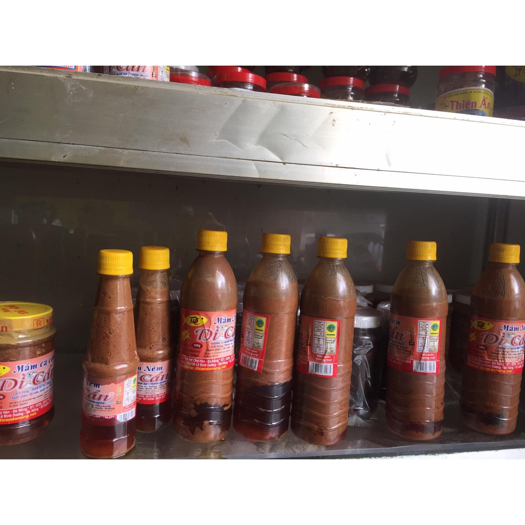 [Mã 267FMCGSALE giảm 8% đơn 500K] Mắm Nêm Mắm Nêm Dì Cẩn Đà Nẵng Chai 500gr | BigBuy360 - bigbuy360.vn