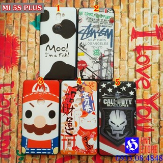 ỐP LƯNG XIAOMI MI5S PLUS - Ốp cứng viền cao su