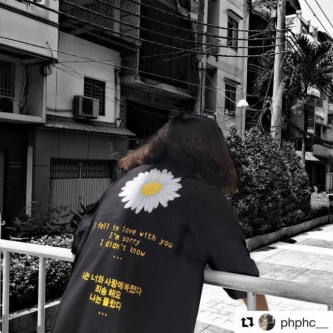 Áo Thun IN HOA CÚC Unisex