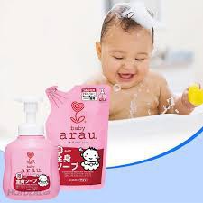 Sữa Tắm Gội Arau Baby 450ml/400ml Nội Địa Nhật.