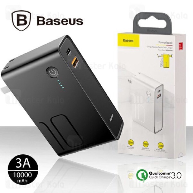 [Đã có sẵn] Củ sạc kiêm sạc dự phòng Baseus 10000mah PD3.0/QC3.0 sạc nhanh