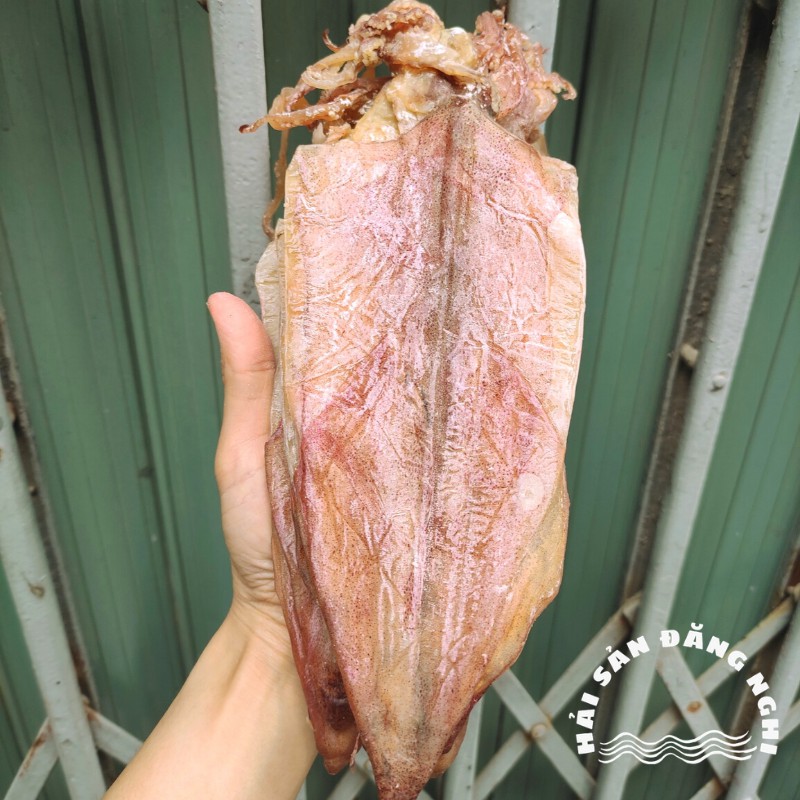 Mực Khô Câu Tay Loại To Size 18-20 Con/Kg Mới Đảm Bảo Trắng Dày Cơm Không Cán Ép - Lẻ 1 Con | BigBuy360 - bigbuy360.vn