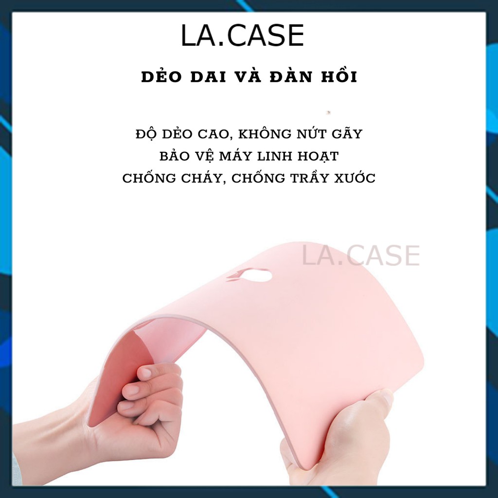 Case Ốp Macbook Chống Sốc Chất Liệu Dẻo Dày Dặn Màu Pastel [Hàng loại 1]