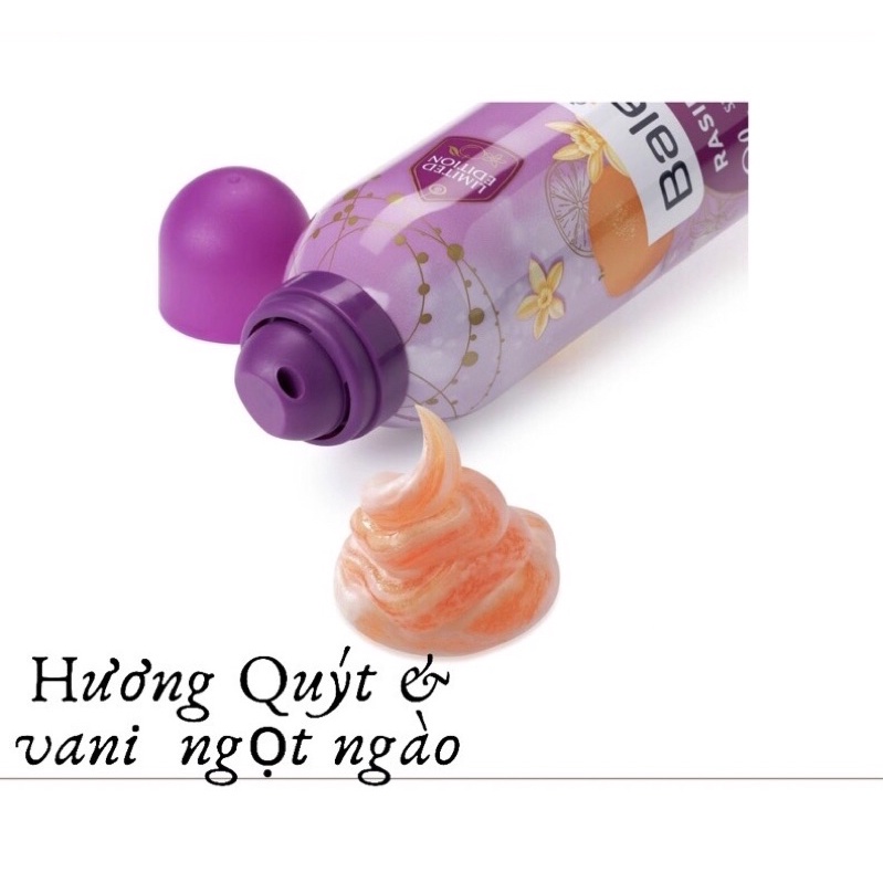 Bọt cạo lông Balea  hàng Đức- Gel cạo lông balea - Bọt/ gel cạo lông