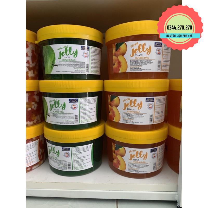 Thạch Hùng Chương 2.2KG - Topping trà sữa, trái cây Đủ Vị ( Trái cây, đào, socola..)-