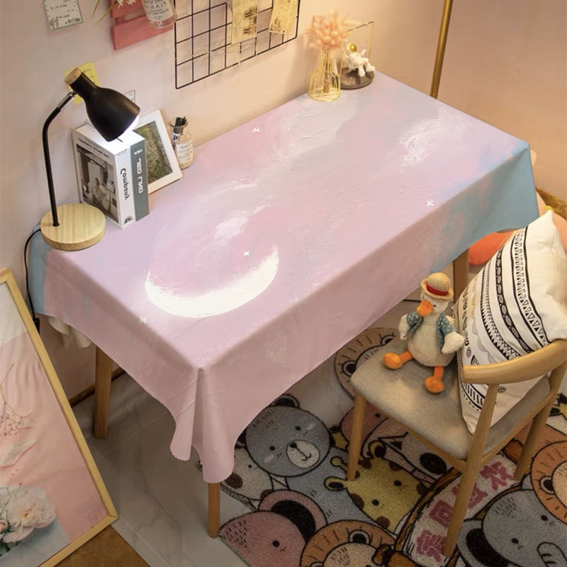 Khăn Trải Bàn Chống Bụi Họa Tiết Hoạt Hình Trang Trí Phòng Khách / Phòng Ngủ