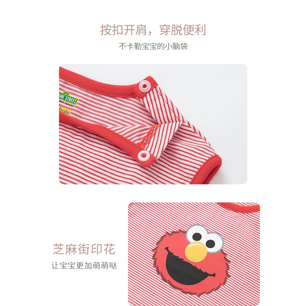 (0-3 tuổi) Set quần áo trẻ em mặc nhà hãng BALABALA 20022111910600416