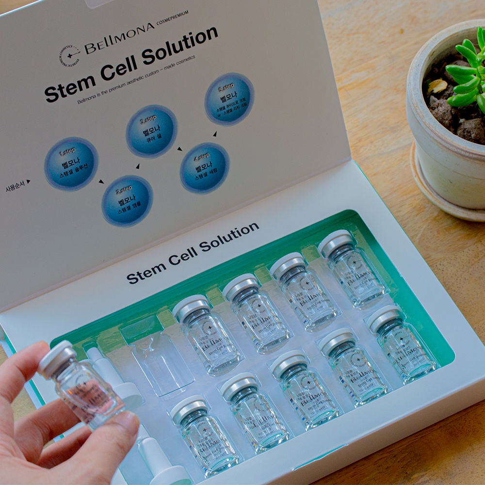 [FOLLOW GIẢM 20K]Tế bào gốc giúp tái tạo, phát triển tế bào da mới, làm dịu và trắng sáng da Bellmona Stem Cell Solution | BigBuy360 - bigbuy360.vn
