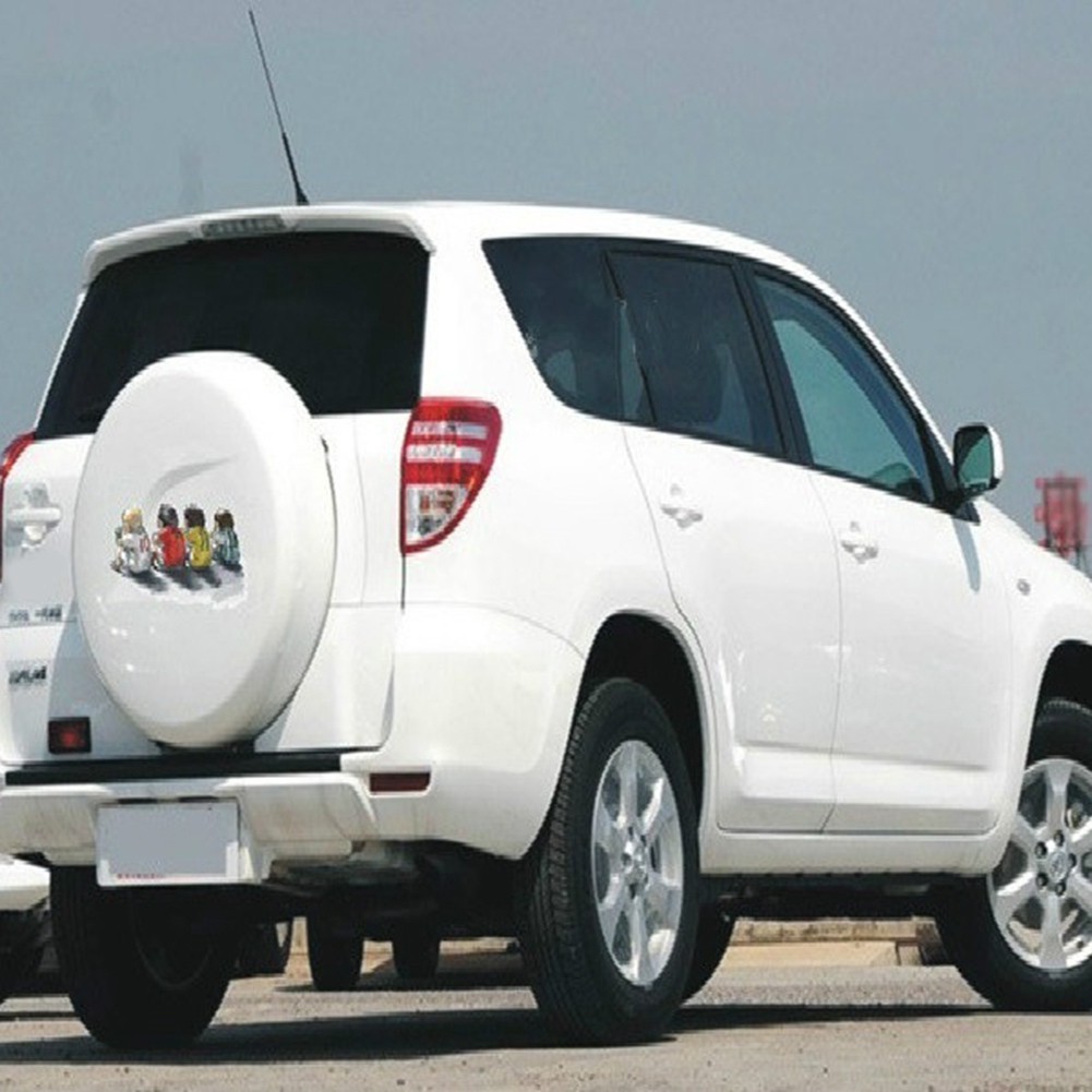 Miếng dán trang trí xe hơi họa tiết hoạt hình dễ thương chống thấm nước