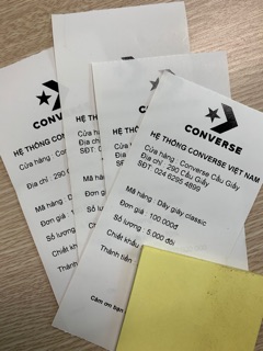 Dây giày Converse shoelace classic