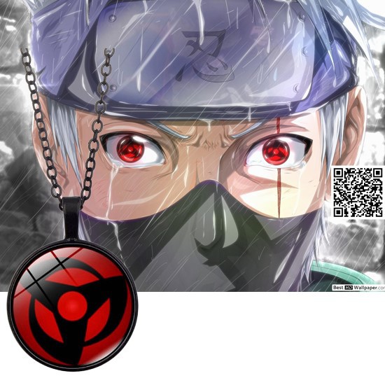 1539 Dây Chuyền Naruto Sharingan nhiều mẫu Mangekyou Madara Sasuke Kakashi Itachi Mix