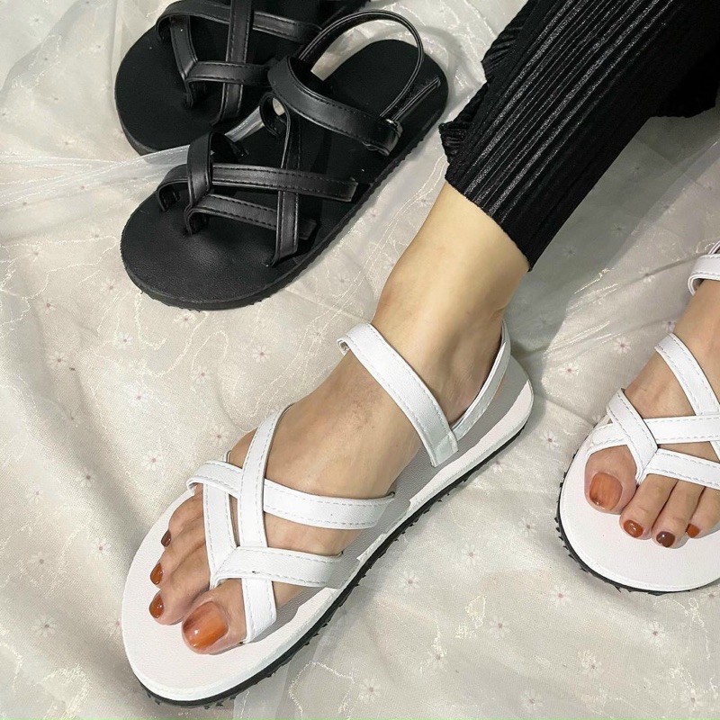 Sandal quai chéo ❤️HÀNG CANH SALE ❤️ Giày đi học, đi làm, công sở ❤️Sandal giá rẻ, cực bền