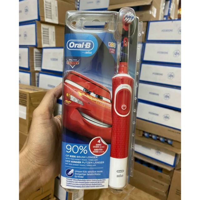 Bàn chải điện oralb cho bé 3 tuổi hàng Đức ( 2 chế độ )