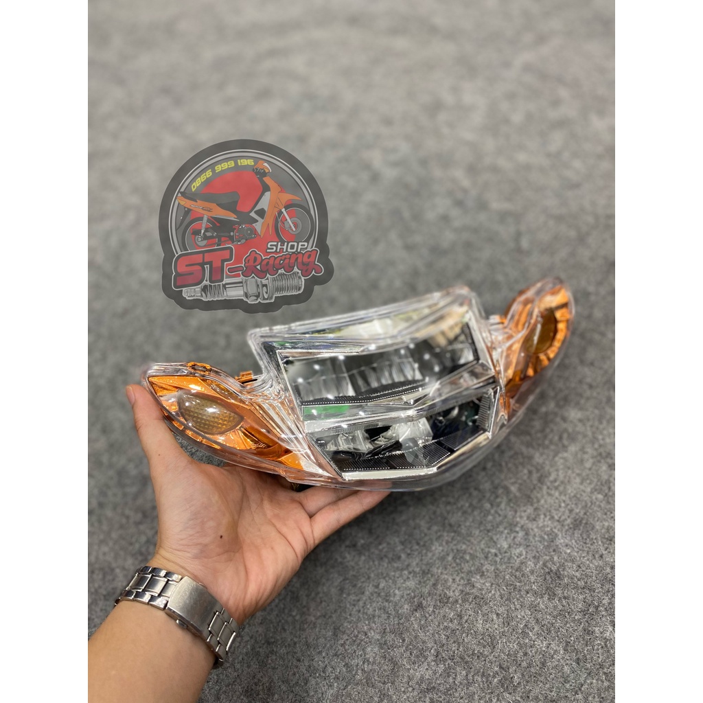 Chóa Đèn Pha Led Sirius RC Hai Tầng Siêu Sáng