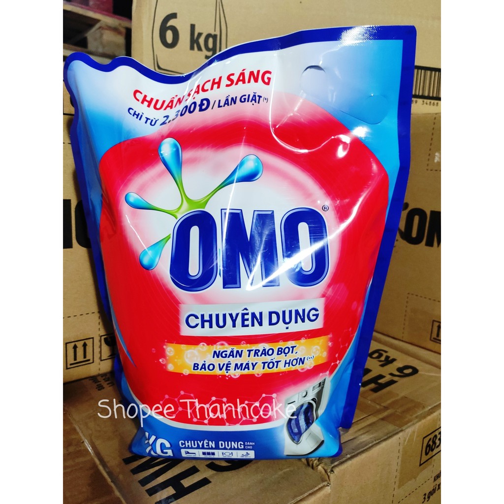 [Hoả Tốc] OMO NƯỚC GIẶT 4KG CHUYÊN DỤNG cho máy cửa trên cửa trước ( Túi xanh) 4 kg