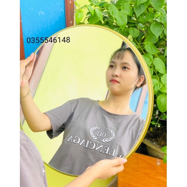 Gương nhà tắm ❌𝐇𝐚̀𝐧𝐠 𝐜𝐨́ 𝐬𝐚̆̃𝐧 ❌ gương treo tường đơn giản viền thép tĩnh điện cao cấp vip