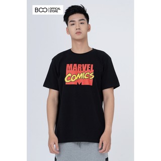  Áo Thun BOO Nam Dáng Basic 100%Cotton Cao Cáp In Hinh Marvel Comic