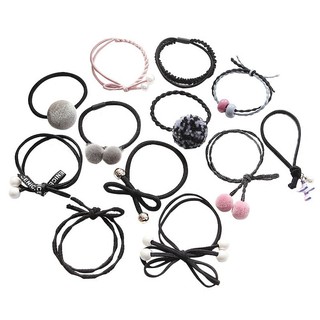 [Hàng có sẵn ]Set 12 cột tóc Hàn Quốc