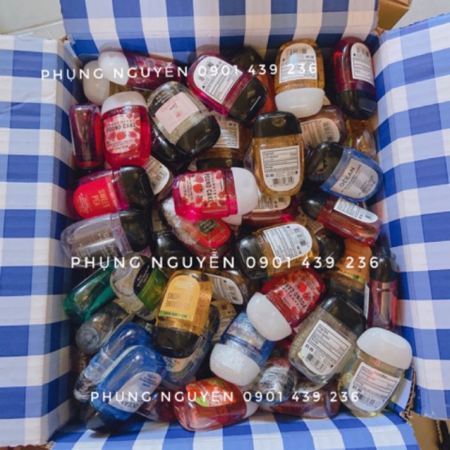 GEL RỬA TAY KHÔ BATH & BODY WORKS 29ML [MÙI NGẪU NHIÊN]