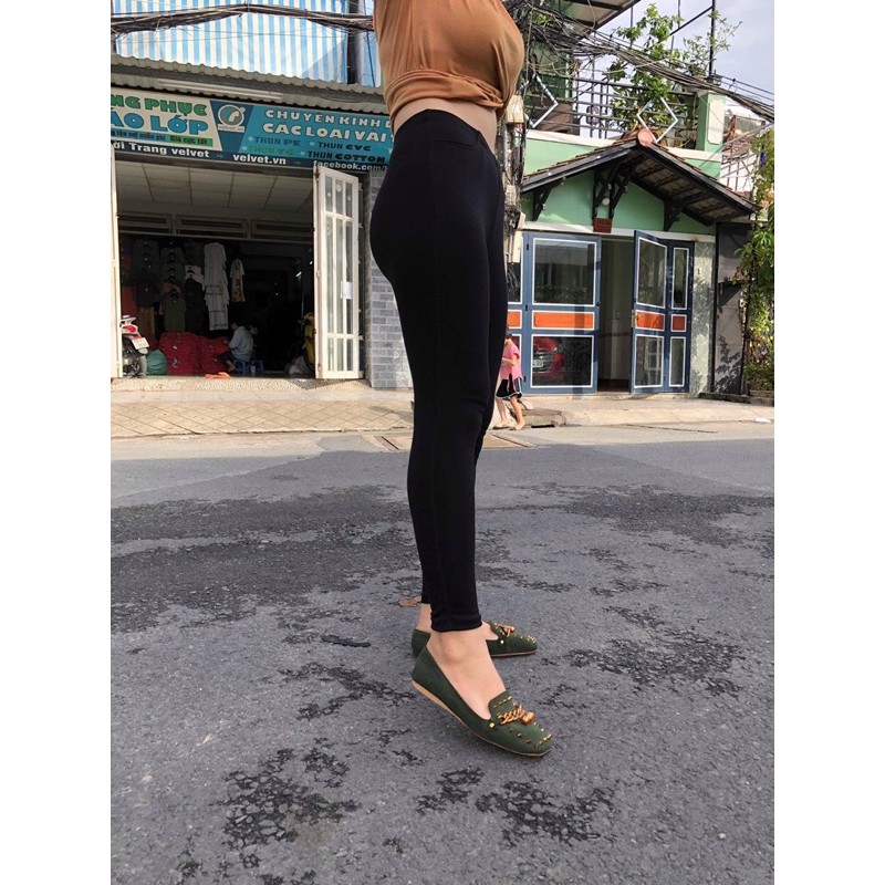 Quần Legging Nâng Mông Co Giãn 4 Chiều Đủ Size 38-70kg