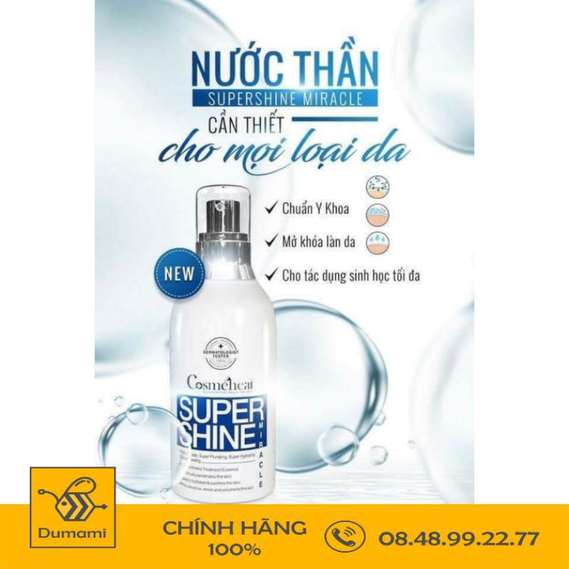 Nước Thần Căng Bóng Cosmeheal Supershine Miracler 130ml