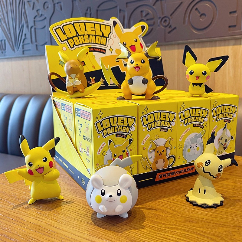 Mô hình Pokemon xịn sò - chủ đề Lovely Pokemon - hàng nội địa Trung cao cấp - Pikachu / Pichu / Raichu ...