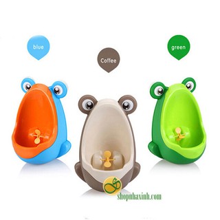 BÔ TIỂU ĐỨNG HÌNH ẾCH CHO BÉ YÊU
