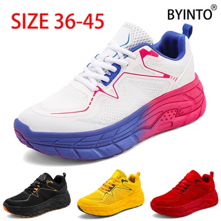 Giày Thể Thao Đế Xuồng Mềm Size Lớn 36-45 Thời Trang Cho Nam Nữ