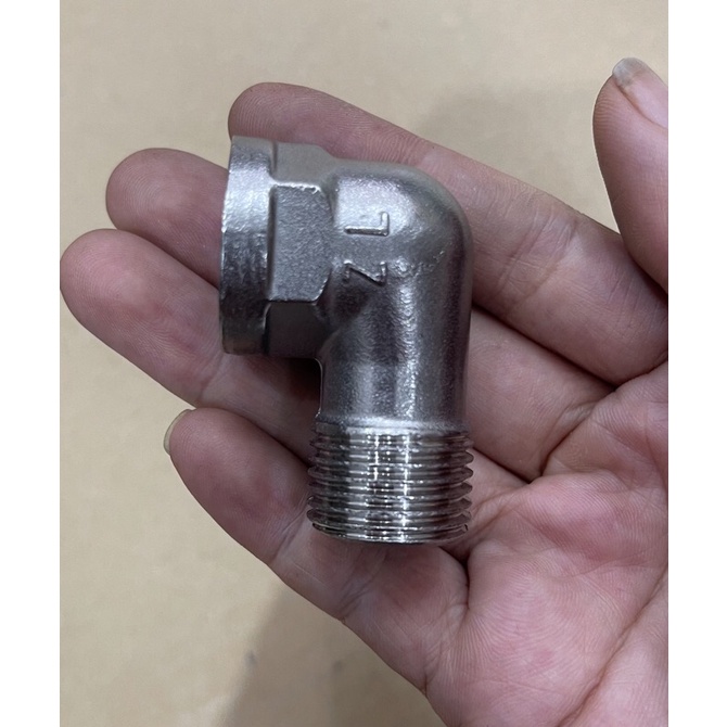 Nối 2 Đầu Ren, Tê Ren Ngoài,  Kép inox, Ren Trong Ren Ngoài ,nối 2 đầu ren trong,van chia nước bồn cầu inox hàng cao câp