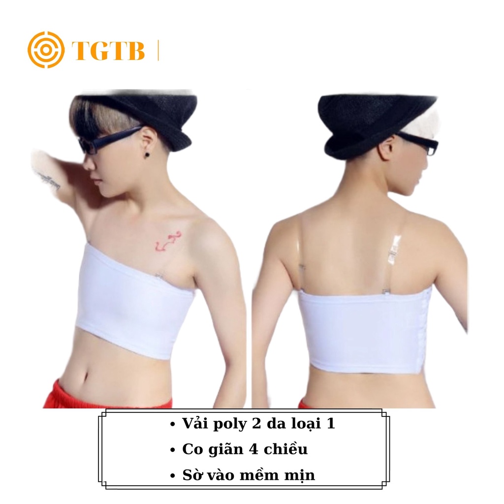 Áo Nịt Ngực Tomboy - Shop TGTB - Bản Nịt Vải- Có Lót Gen Thun Trước Ngực