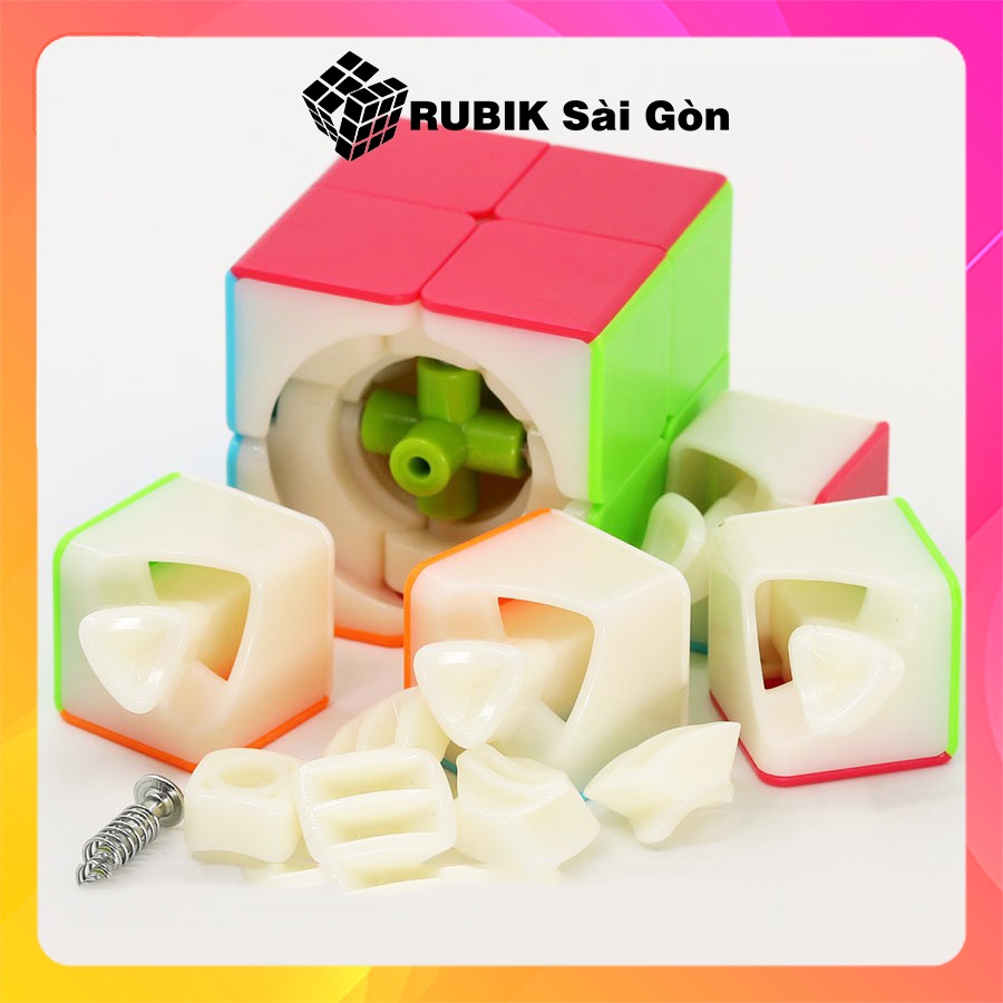 Rubik QiYi 2x2x3 Biến Thể Xoay Trơn Mượt Không Rít Rubic Sáng Tạo Đẹp Không Nam Châm Giá Rẻ Nhất