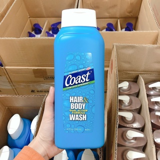 Sữa Tắm Gội Cho Nam Coast 946ml