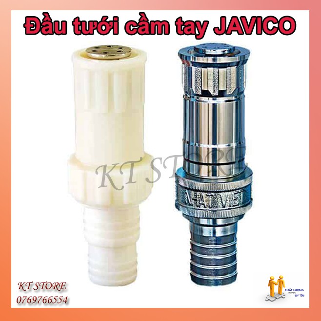 Đầu béc tưới cây phun mưa cầm tay nhựa, hợp kim ( đầu tưới thanh long) Việt Nhật JAVICO